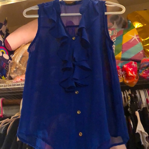 Blue with gold buttons. - Picture 6 of 8